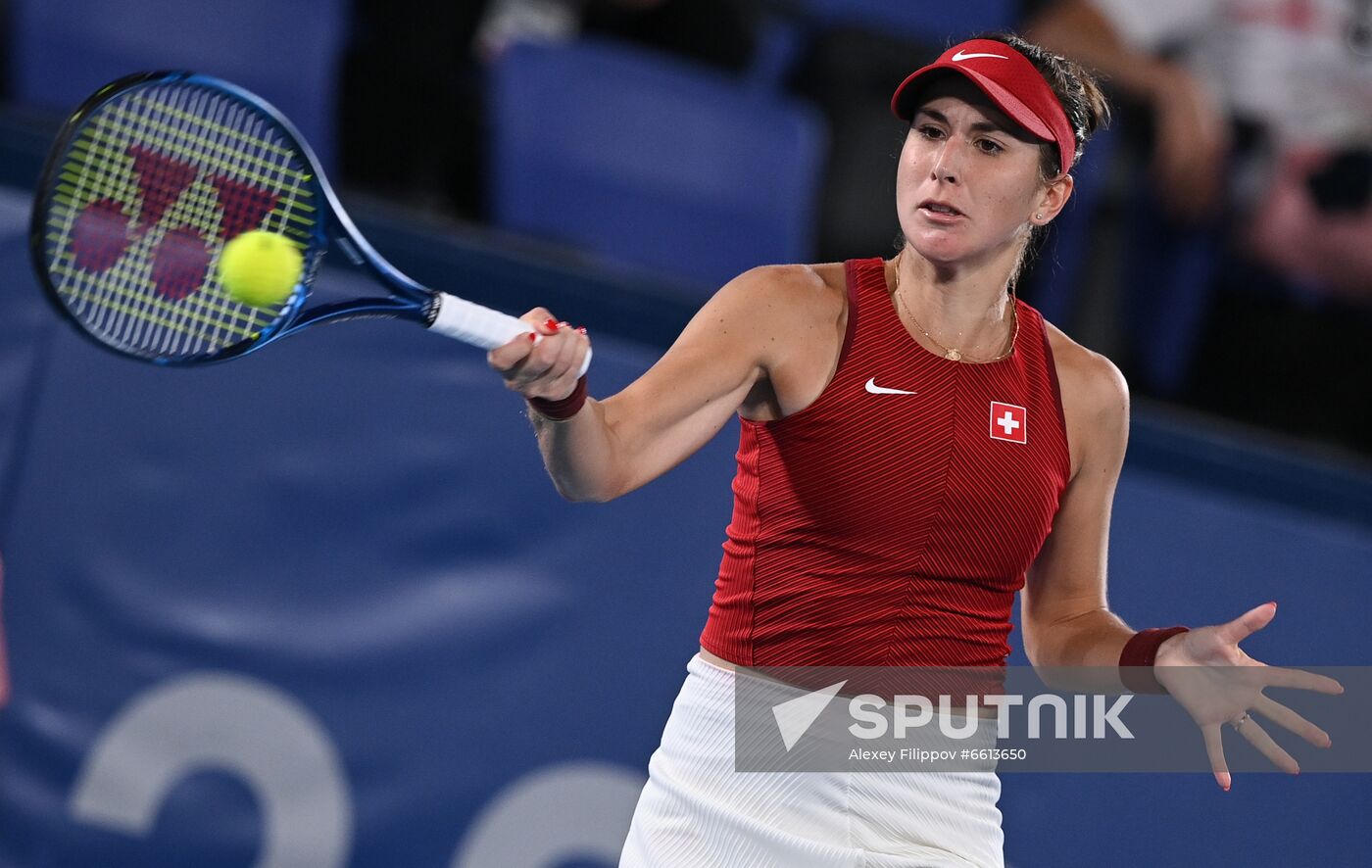 Japan Olympics 2020 Tennis Women Singles Bencic - Vondrousova