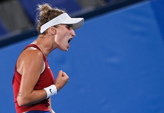 Japan Olympics 2020 Tennis Women Singles Bencic - Vondrousova