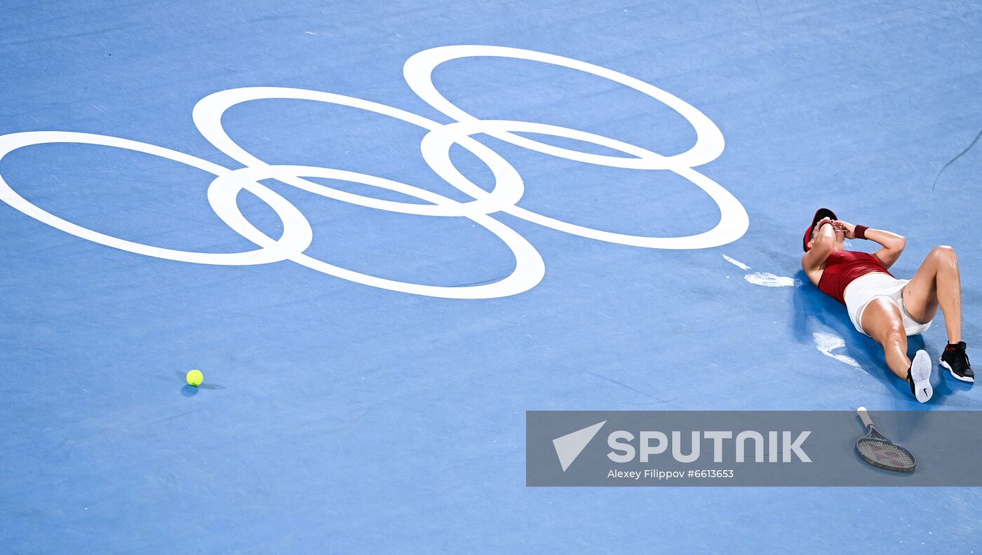 Japan Olympics 2020 Tennis Women Singles Bencic - Vondrousova