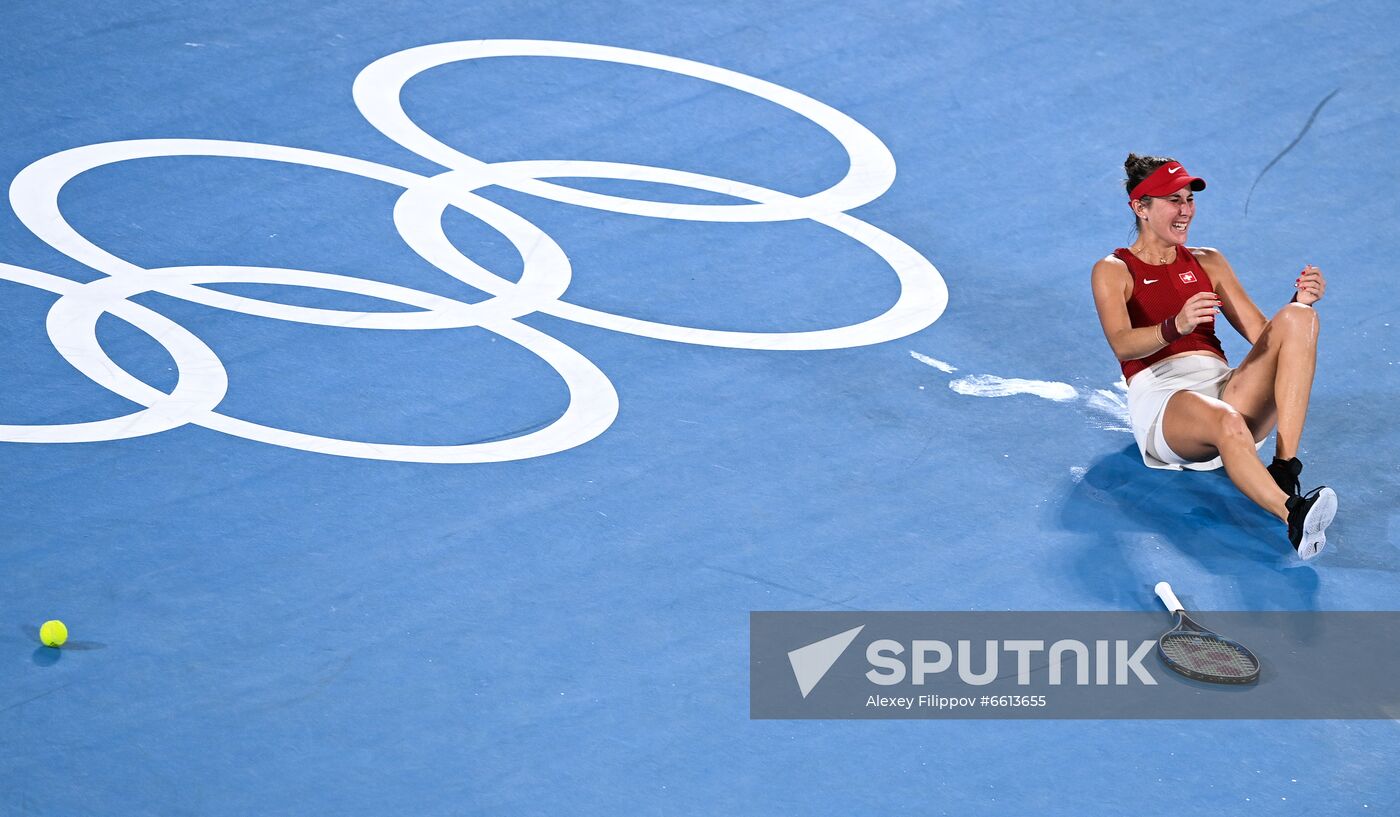 Japan Olympics 2020 Tennis Women Singles Bencic - Vondrousova