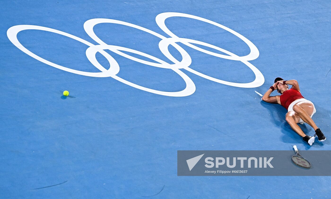 Japan Olympics 2020 Tennis Women Singles Bencic - Vondrousova