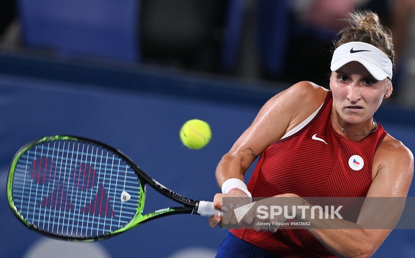 Japan Olympics 2020 Tennis Women Singles Bencic - Vondrousova