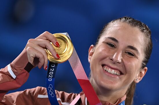 Japan Olympics 2020 Tennis Women Singles Bencic - Vondrousova