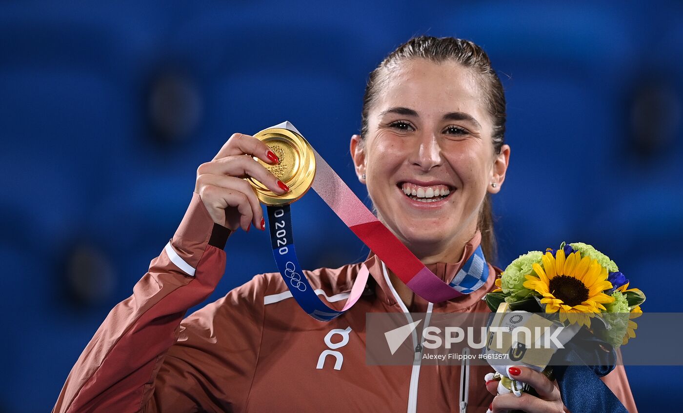 Japan Olympics 2020 Tennis Women Singles Bencic - Vondrousova