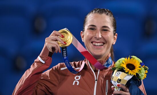 Japan Olympics 2020 Tennis Women Singles Bencic - Vondrousova