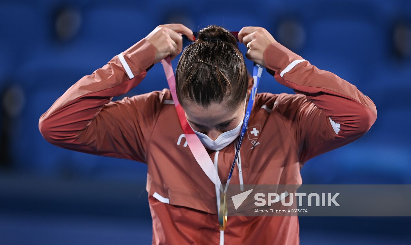 Japan Olympics 2020 Tennis Women Singles Bencic - Vondrousova