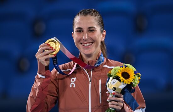 Japan Olympics 2020 Tennis Women Singles Bencic - Vondrousova