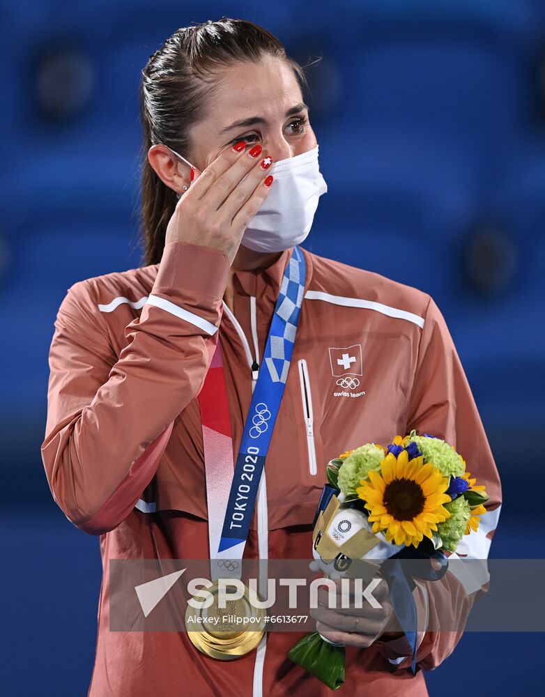 Japan Olympics 2020 Tennis Women Singles Bencic - Vondrousova
