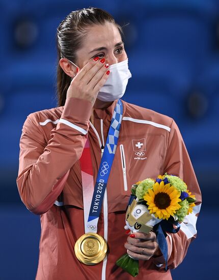Japan Olympics 2020 Tennis Women Singles Bencic - Vondrousova