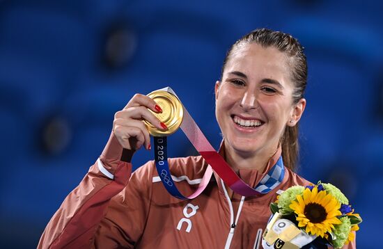 Japan Olympics 2020 Tennis Women Singles Bencic - Vondrousova