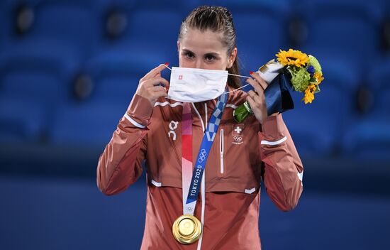 Japan Olympics 2020 Tennis Women Singles Bencic - Vondrousova