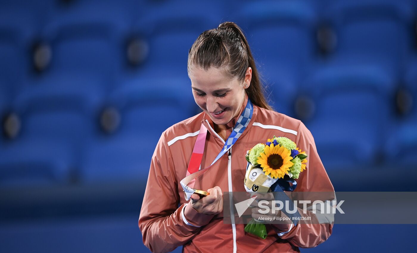 Japan Olympics 2020 Tennis Women Singles Bencic - Vondrousova