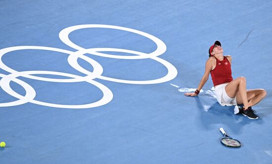 Japan Olympics 2020 Tennis Women Singles Bencic - Vondrousova