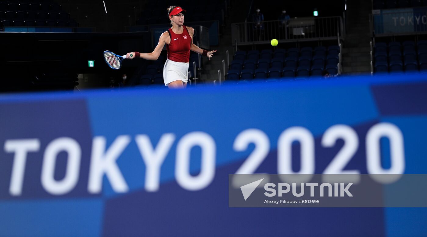 Japan Olympics 2020 Tennis Women Singles Bencic - Vondrousova
