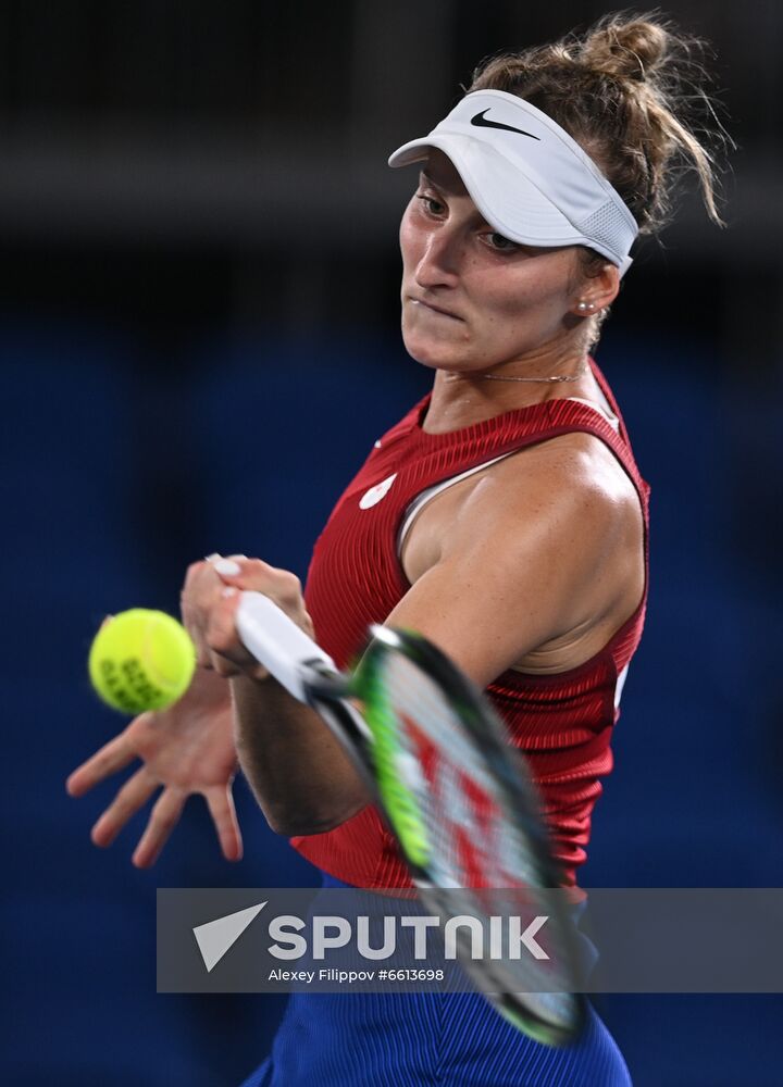 Japan Olympics 2020 Tennis Women Singles Bencic - Vondrousova