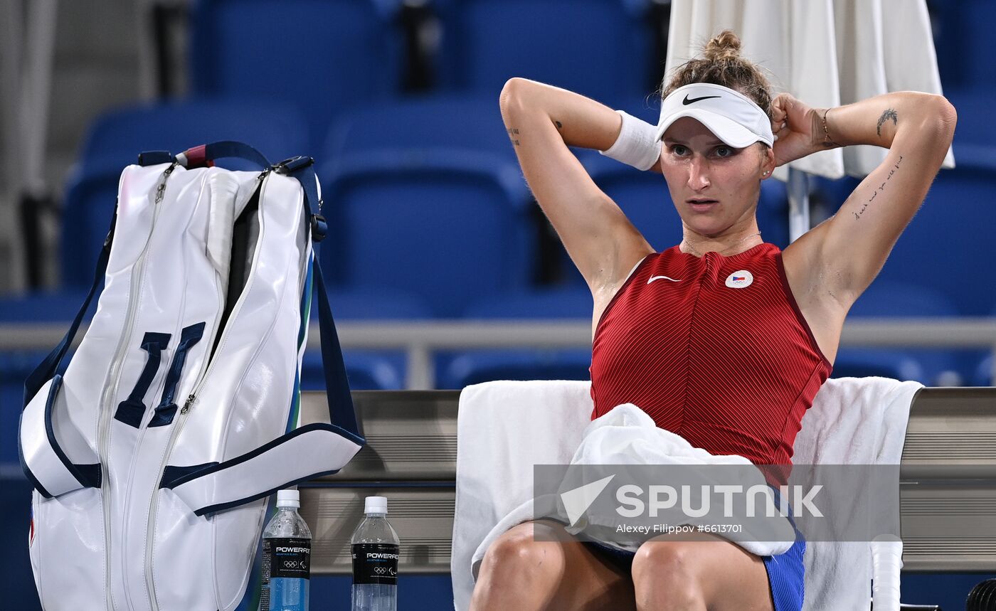 Japan Olympics 2020 Tennis Women Singles Bencic - Vondrousova