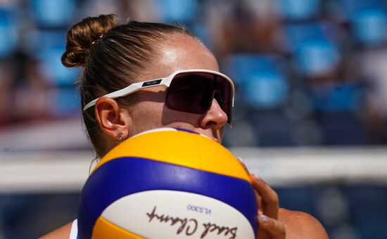 Japan Olympics 2020 Beach Volleyball Women Makroguzova/Kholomina - Graudina/Kravcenoka