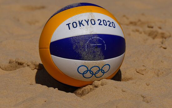 Japan Olympics 2020 Beach Volleyball Women Makroguzova/Kholomina - Graudina/Kravcenoka
