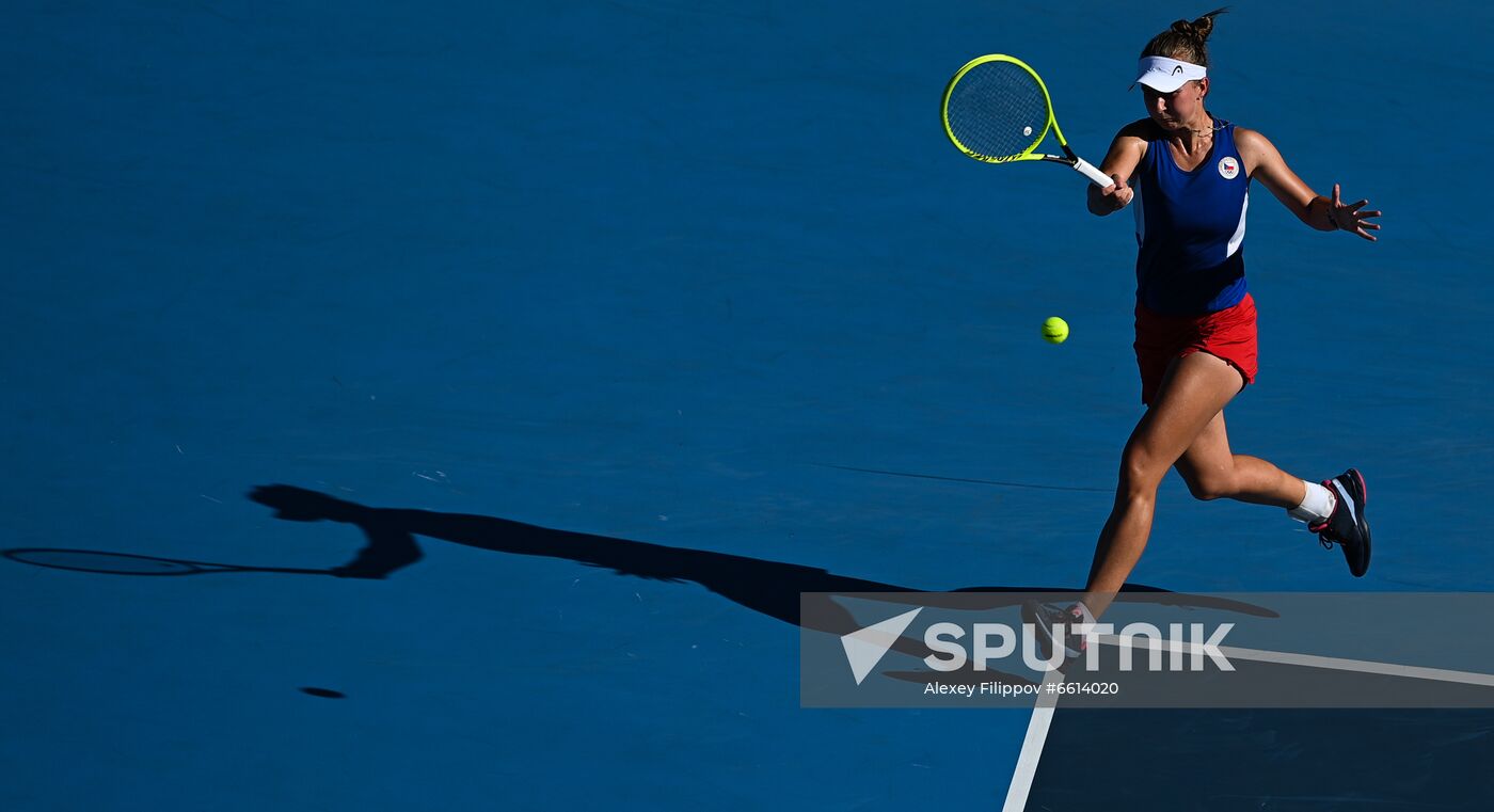 Japan Olympics 2020 Tennis Women Doubles Krejcikova/Siniakova - Bencic/Golubic