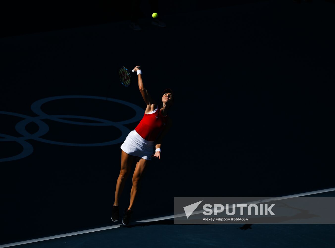 Japan Olympics 2020 Tennis Women Doubles Krejcikova/Siniakova - Bencic/Golubic