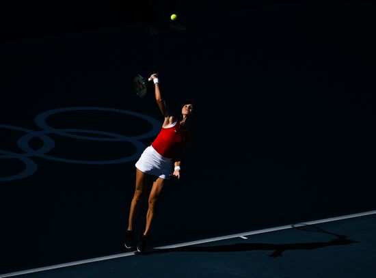 Japan Olympics 2020 Tennis Women Doubles Krejcikova/Siniakova - Bencic/Golubic