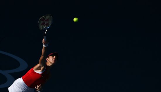 Japan Olympics 2020 Tennis Women Doubles Krejcikova/Siniakova - Bencic/Golubic