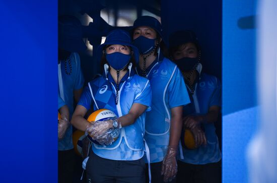 Japan Olympics 2020 Beach Volleyball Women Makroguzova/Kholomina - Graudina/Kravcenoka