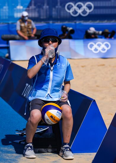 Japan Olympics 2020 Beach Volleyball Women Makroguzova/Kholomina - Graudina/Kravcenoka