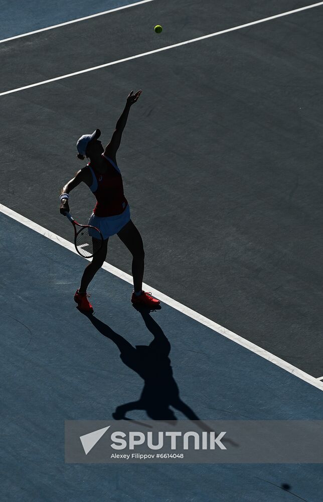 Japan Olympics 2020 Tennis Women Doubles Krejcikova/Siniakova - Bencic/Golubic