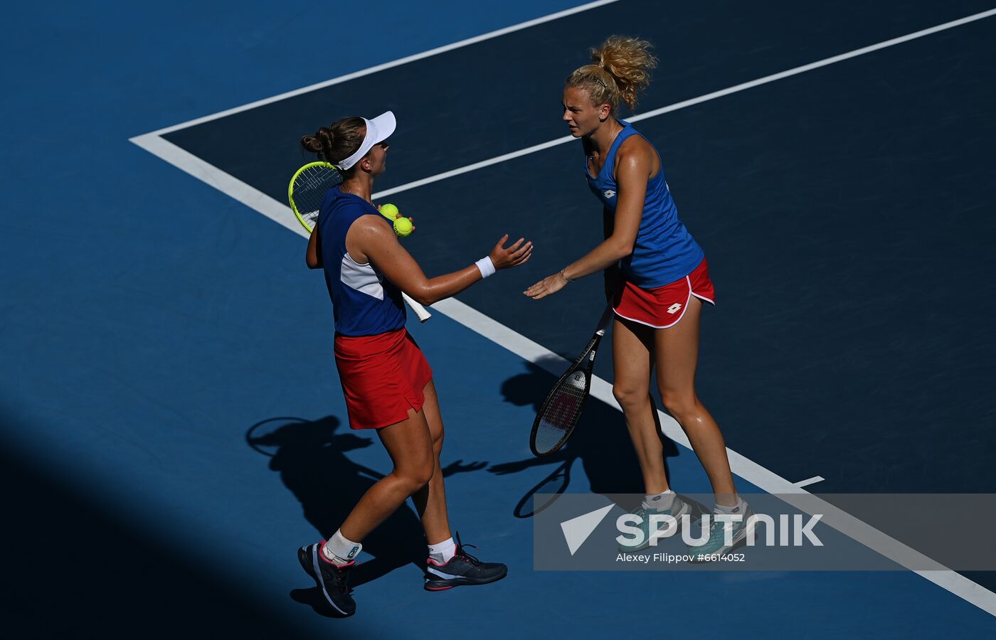 Japan Olympics 2020 Tennis Women Doubles Krejcikova/Siniakova - Bencic/Golubic