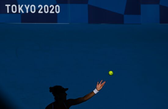 Japan Olympics 2020 Tennis Women Doubles Krejcikova/Siniakova - Bencic/Golubic
