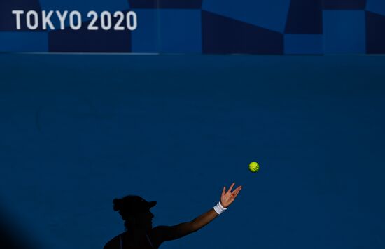 Japan Olympics 2020 Tennis Women Doubles Krejcikova/Siniakova - Bencic/Golubic