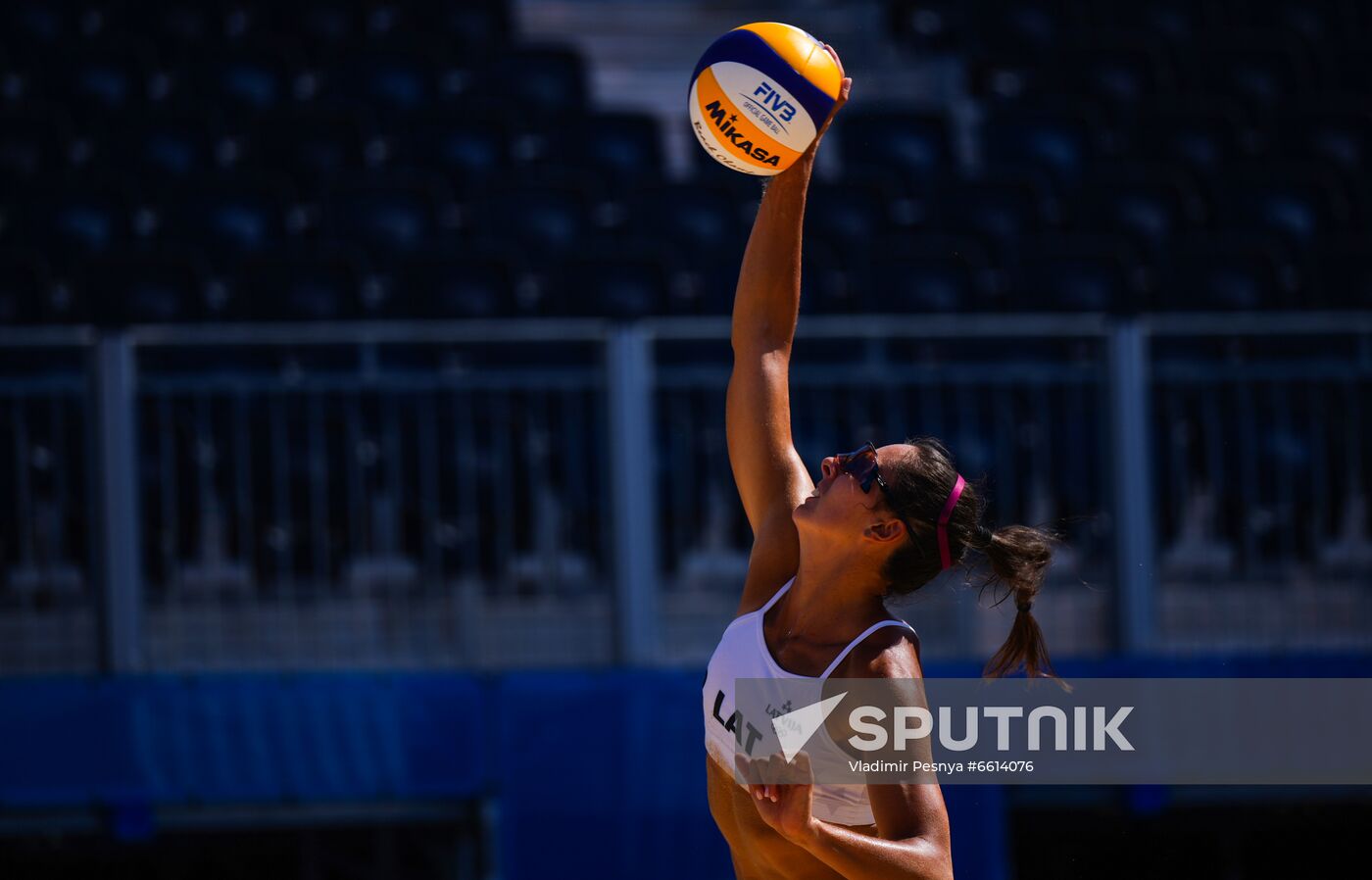 Japan Olympics 2020 Beach Volleyball Women Makroguzova/Kholomina - Graudina/Kravcenoka