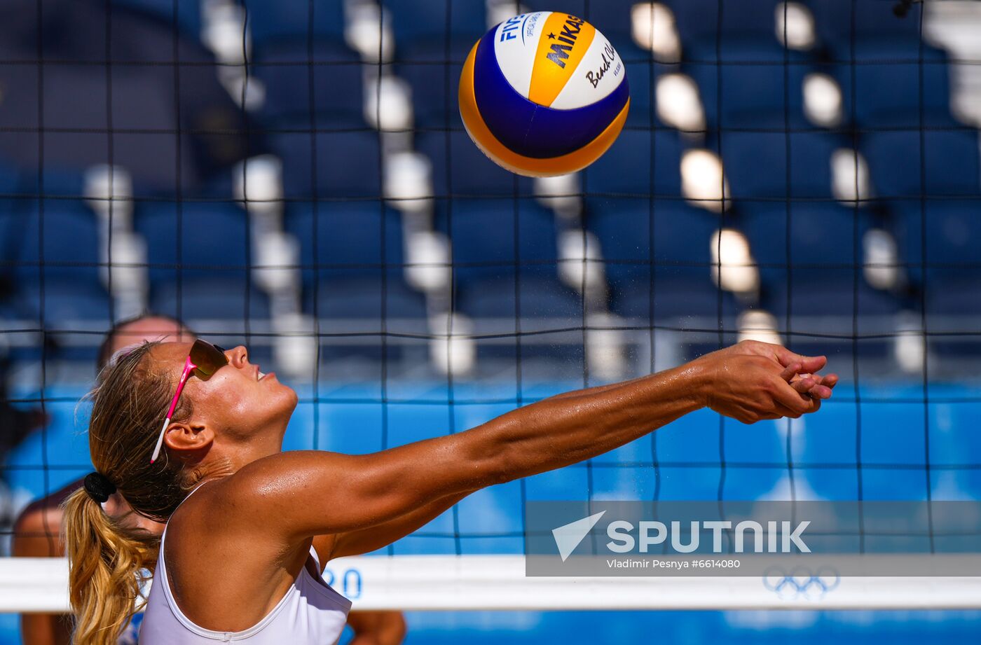 Japan Olympics 2020 Beach Volleyball Women Makroguzova/Kholomina - Graudina/Kravcenoka