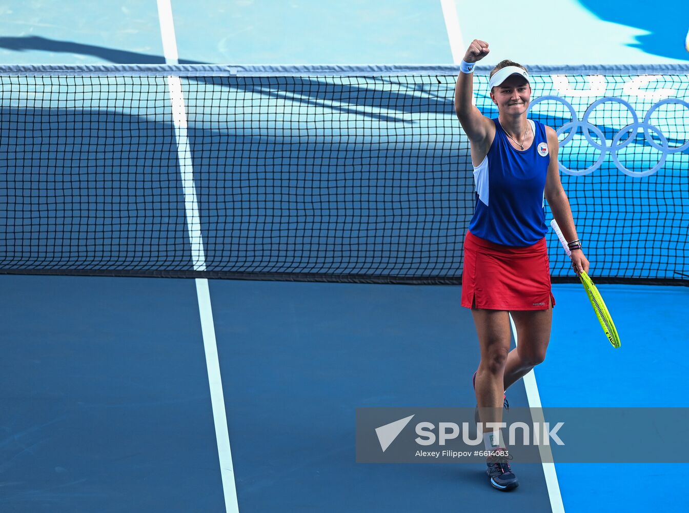 Japan Olympics 2020 Tennis Women Doubles Krejcikova/Siniakova - Bencic/Golubic