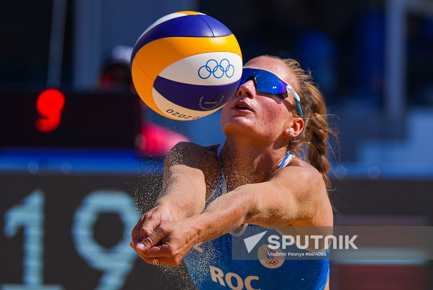 Japan Olympics 2020 Beach Volleyball Women Makroguzova/Kholomina - Graudina/Kravcenoka