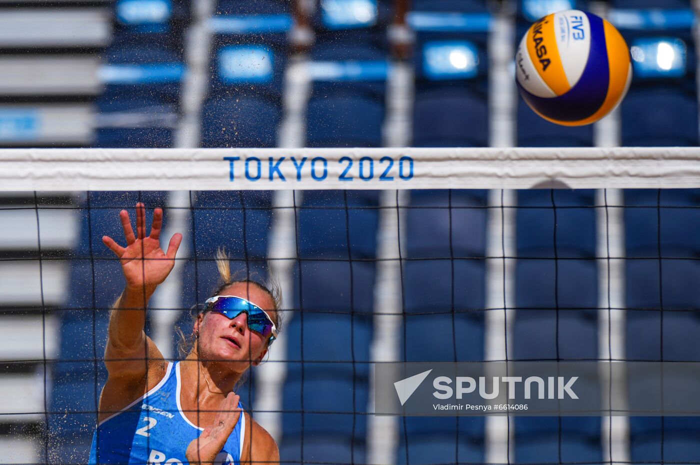Japan Olympics 2020 Beach Volleyball Women Makroguzova/Kholomina - Graudina/Kravcenoka