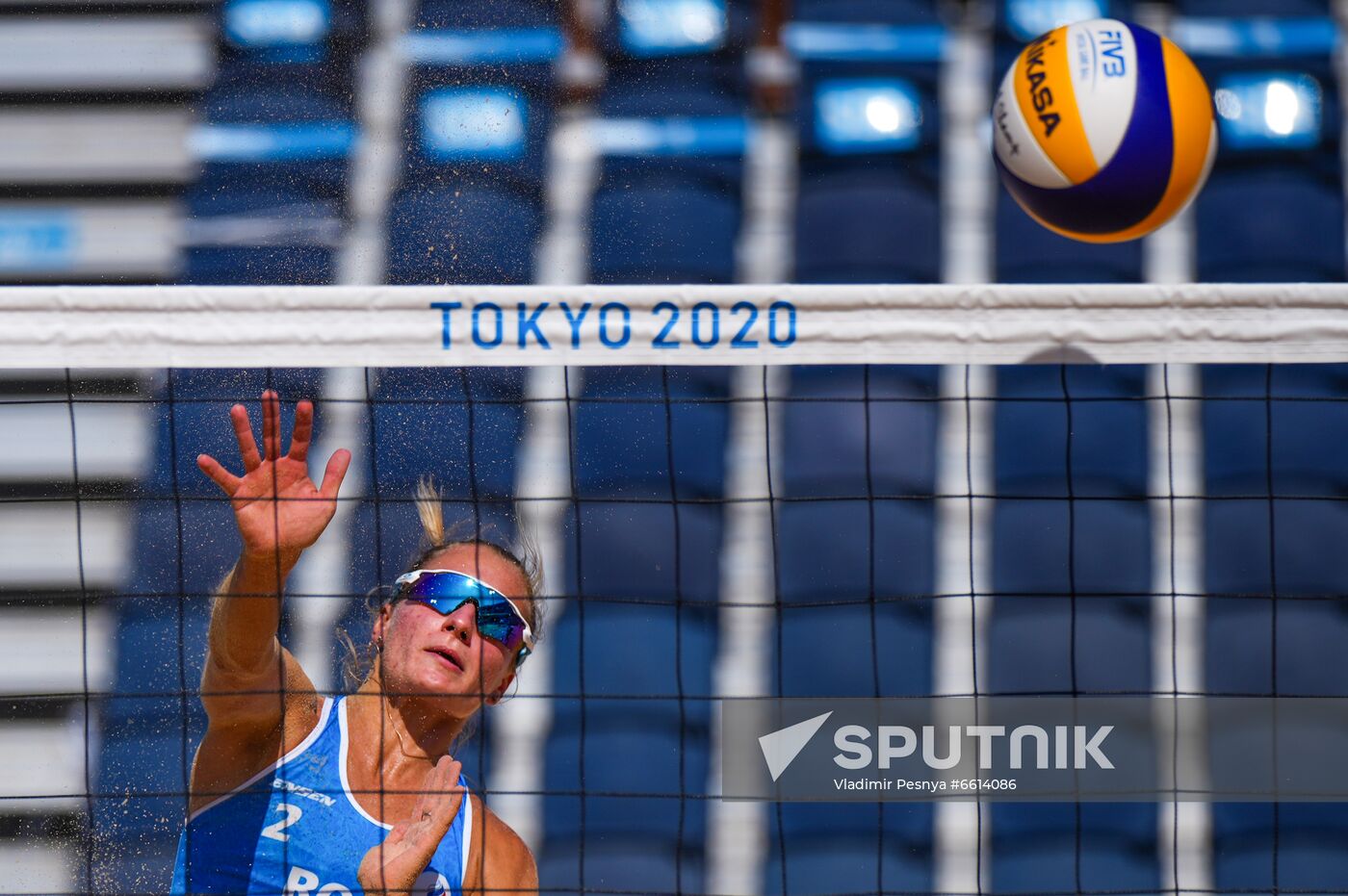 Japan Olympics 2020 Beach Volleyball Women Makroguzova/Kholomina - Graudina/Kravcenoka