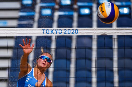 Japan Olympics 2020 Beach Volleyball Women Makroguzova/Kholomina - Graudina/Kravcenoka