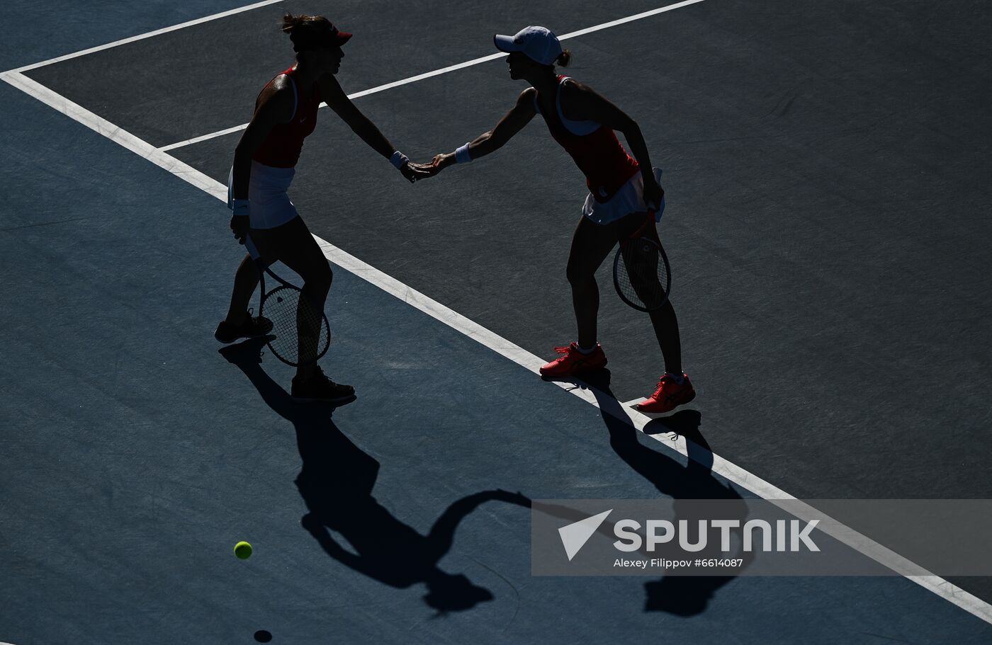 Japan Olympics 2020 Tennis Women Doubles Krejcikova/Siniakova - Bencic/Golubic