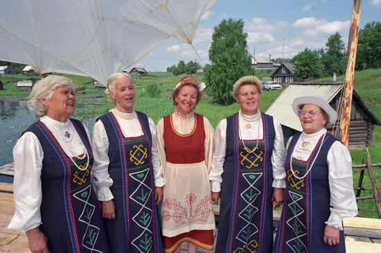 Folklore festival in Karelia