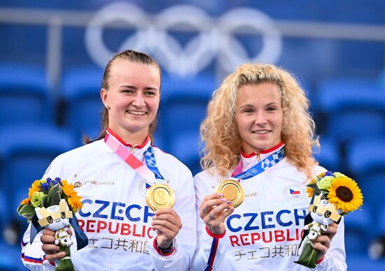Japan Olympics 2020 Tennis Women Doubles Krejcikova/Siniakova - Bencic/Golubic