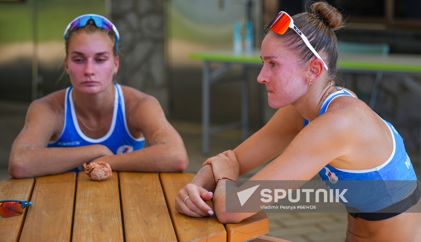 Japan Olympics 2020 Beach Volleyball Women Makroguzova/Kholomina - Graudina/Kravcenoka