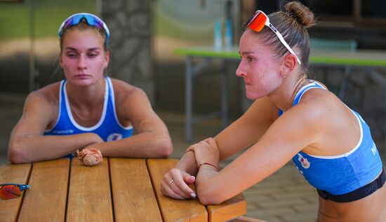 Japan Olympics 2020 Beach Volleyball Women Makroguzova/Kholomina - Graudina/Kravcenoka