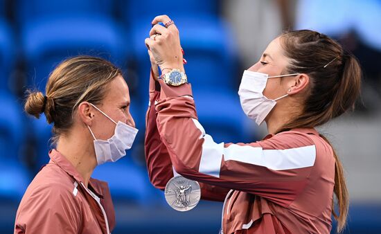 Japan Olympics 2020 Tennis Women Doubles Krejcikova/Siniakova - Bencic/Golubic