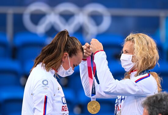 Japan Olympics 2020 Tennis Women Doubles Krejcikova/Siniakova - Bencic/Golubic