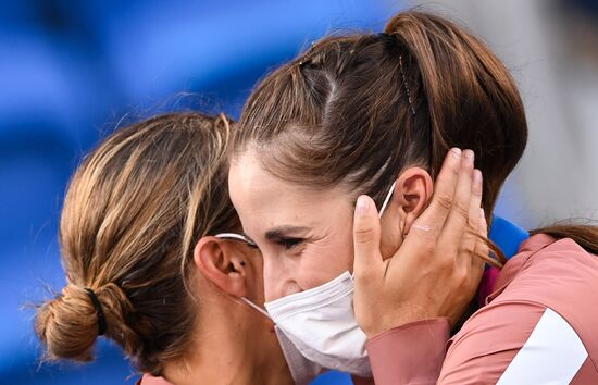 Japan Olympics 2020 Tennis Women Doubles Krejcikova/Siniakova - Bencic/Golubic