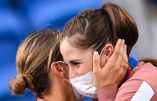 Japan Olympics 2020 Tennis Women Doubles Krejcikova/Siniakova - Bencic/Golubic