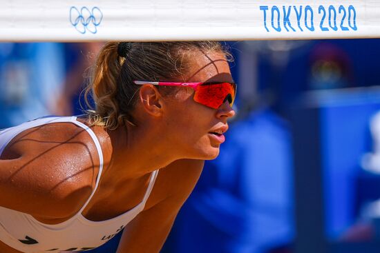 Japan Olympics 2020 Beach Volleyball Women Makroguzova/Kholomina - Graudina/Kravcenoka