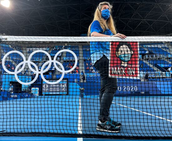 Japan Olympics 2020 Tennis Women Doubles Krejcikova/Siniakova - Bencic/Golubic